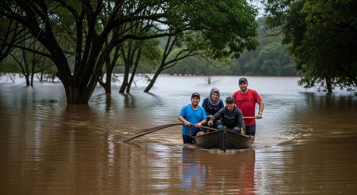 floods Outdoor Activities Brazil: Floods and Outdoor Activities in B