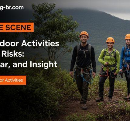 Trail in Brazilian backcountry with rugged terrain and campers at sunrise