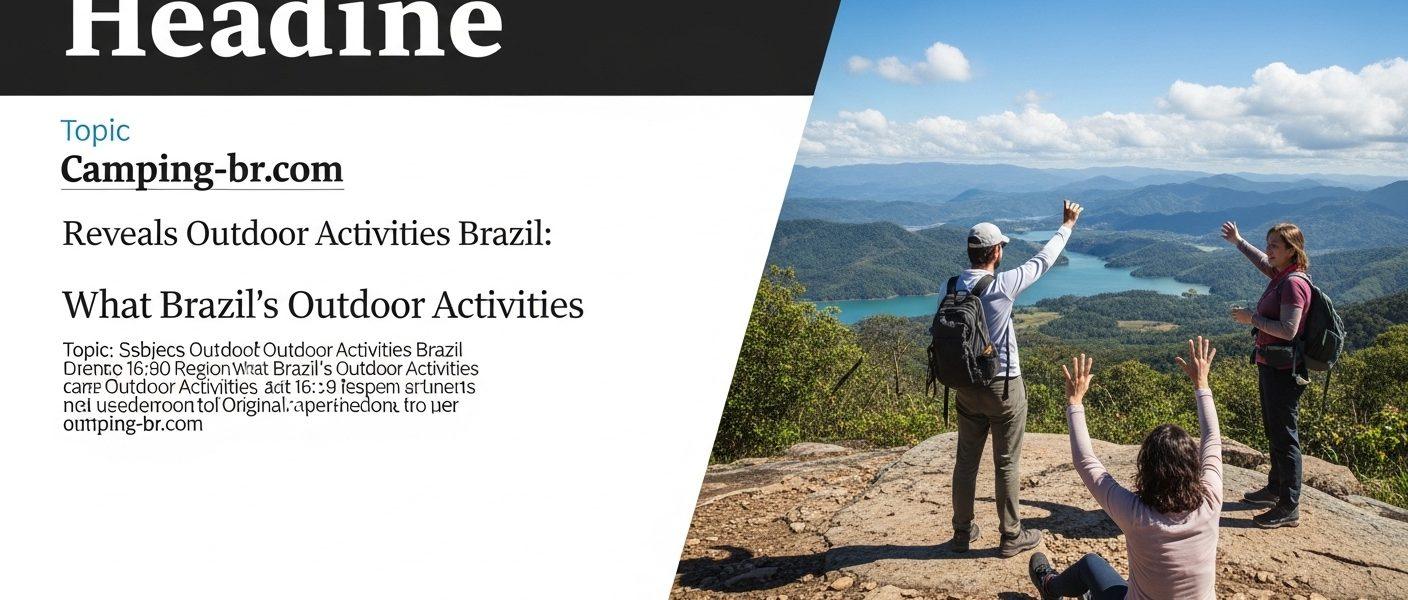 Brazilian campers at a lush forest riverside campsite at sunrise.