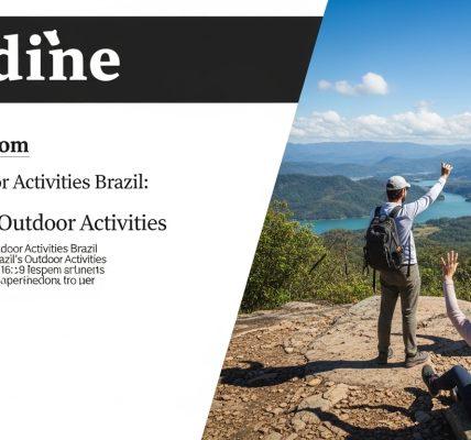 Brazilian campers at a lush forest riverside campsite at sunrise.
