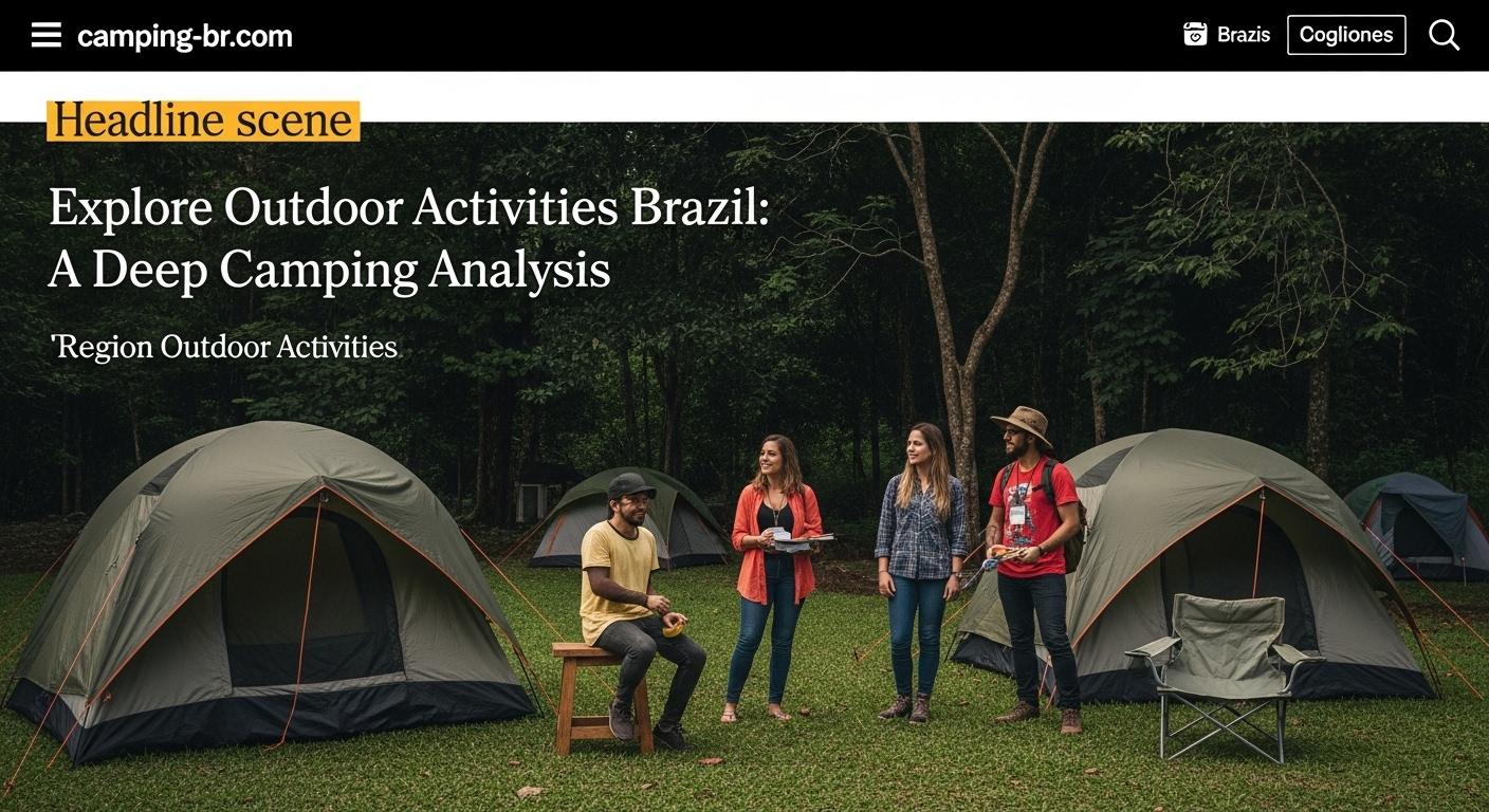 Deep Dive: Most Outdoor Activities Brazil and Camping Trends