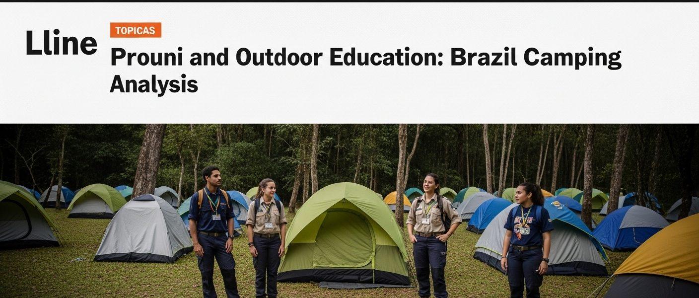 Family camping by a river at sunset in Brazil, with tents and a campfire.