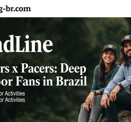 Outdoor camping viewing setup for Clippers x Pacers game in Brazil