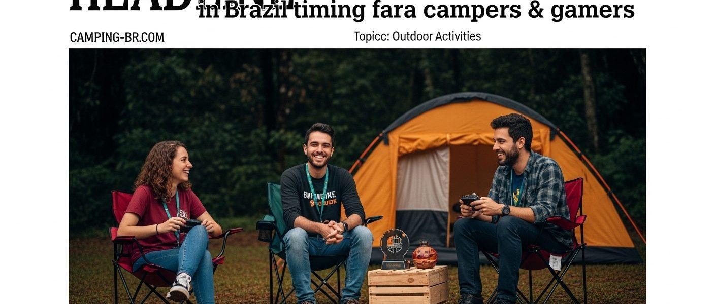 Brazilian camper at a campsite playing Slay the Spire 2 on a portable device