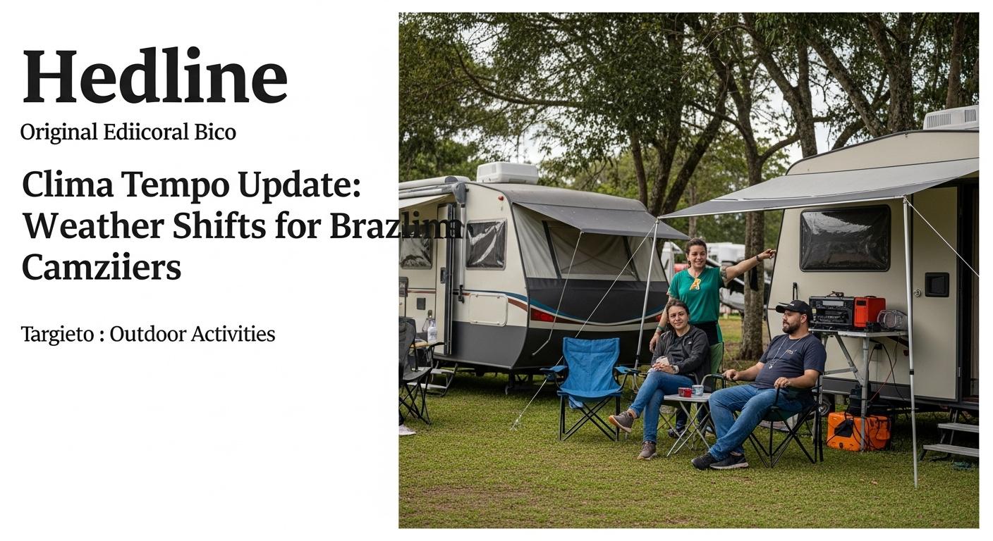 Clima Tempo Update: Weather Shifts for Brazilian Campers